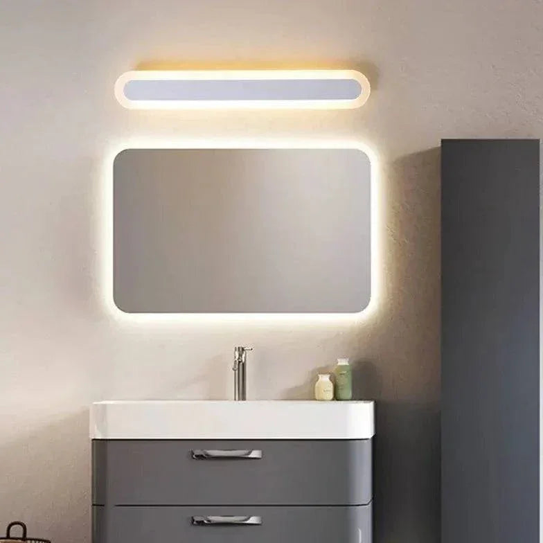 Applique Miroir Salle De Bain Led Minimaliste Nordique Murale - Clowas.fr