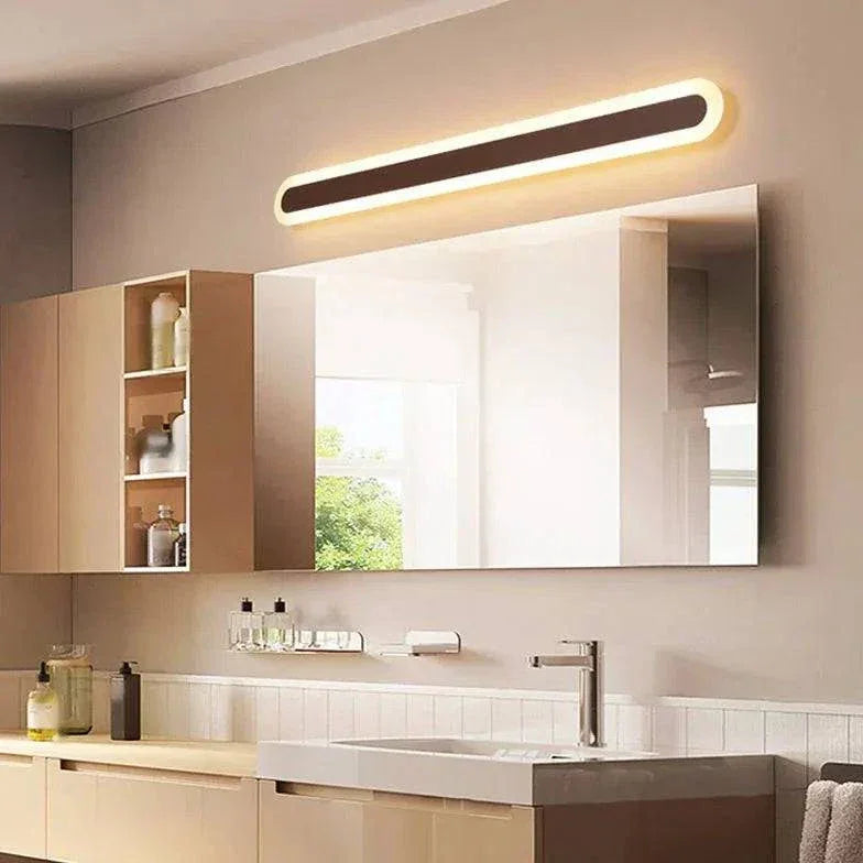 Applique Miroir Salle De Bain Led Minimaliste Nordique Murale - Clowas.fr