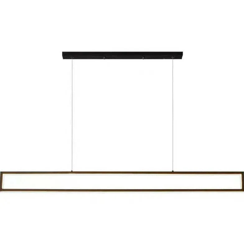 Lustre Minimaliste Linéaire Noir Pour Salon - Clowas.fr