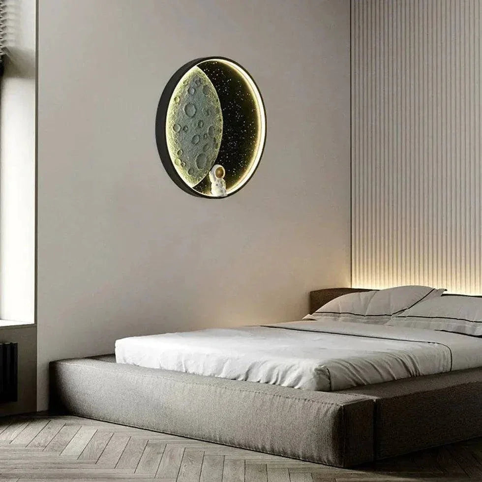 Applique Murale Lune De Luxe Moderne Et Créative - Clowas.fr