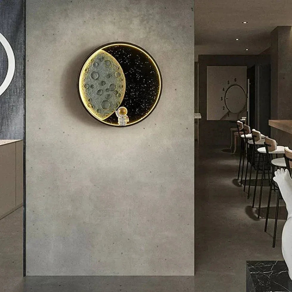 Applique Murale Lune De Luxe Moderne Et Créative - Clowas.fr