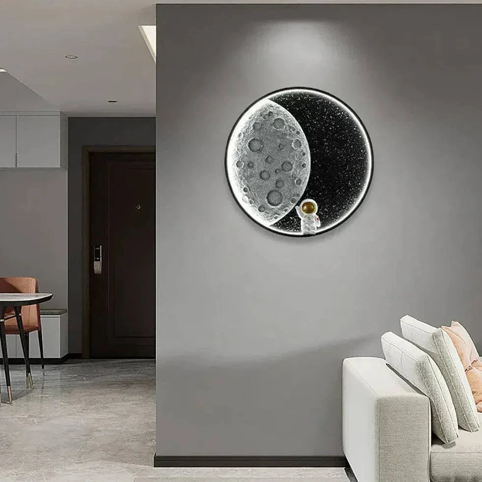 Applique Murale Lune De Luxe Moderne Et Créative - Clowas.fr