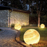 Éclairage Extérieur Décoratif De Lune De Jardin Solaire Sphérique - Clowas.fr