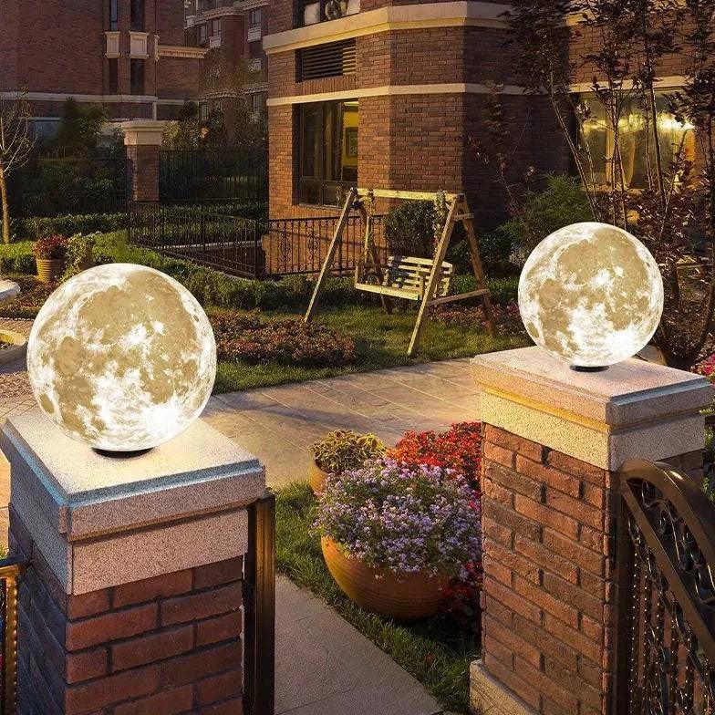 Eclairage Exterieur Led Sur Poteau Solaire Étanche Jardin Villa - Clowas.fr