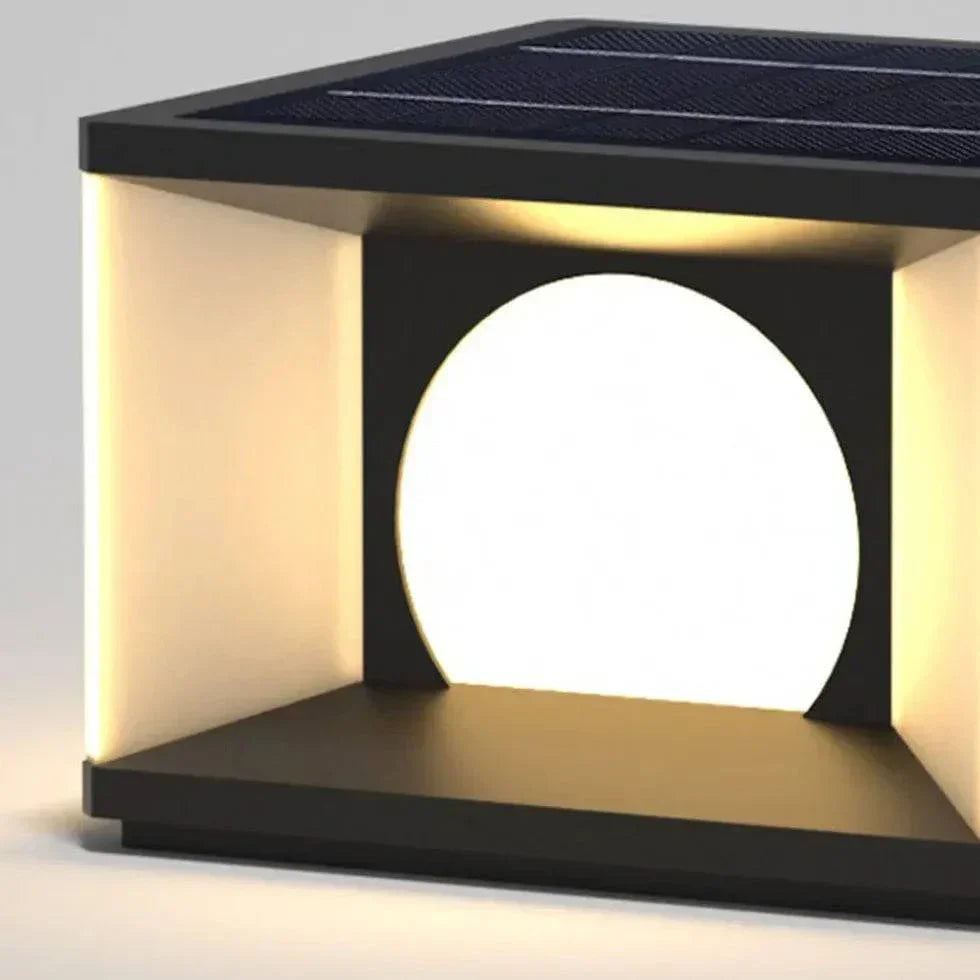 Borne Lumineuse Jardin Solaire Moderne Décorative Extérieure - Clowas.fr