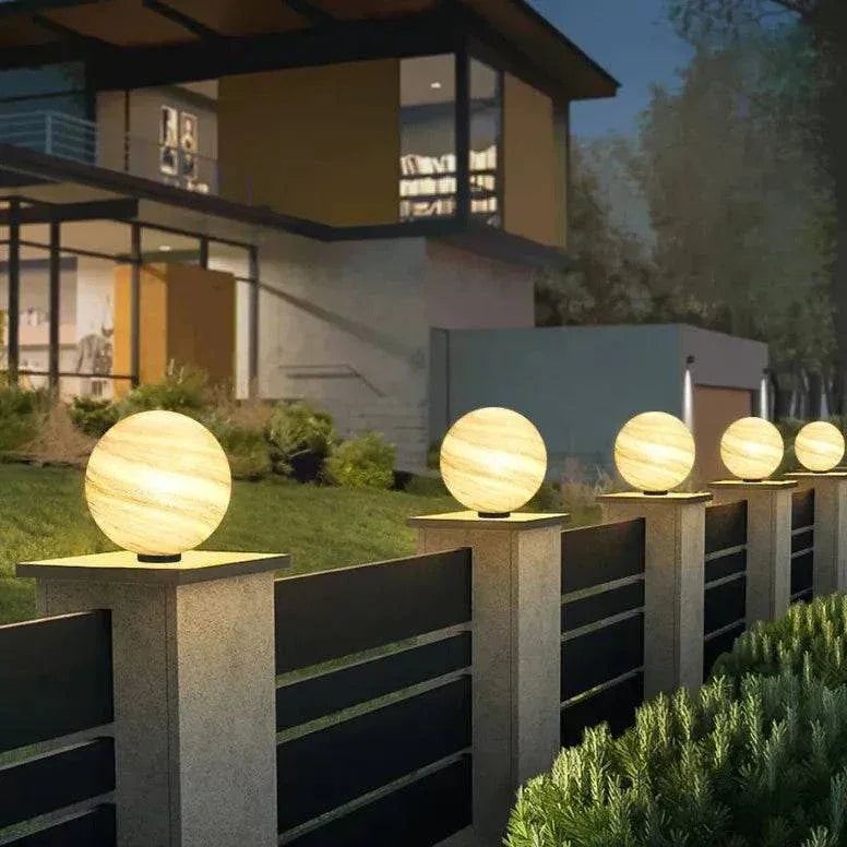 Borne Lumineuse Ip65 Extérieure Étanche Ronde Décorative - Clowas.fr