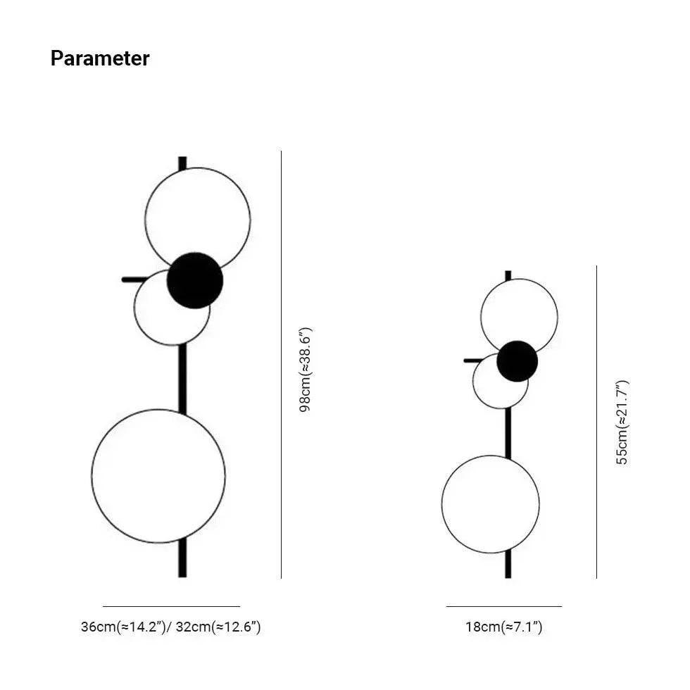 Applique D'Angle Escalier Moderne Murale Sans Fil Nordique - Clowas.fr