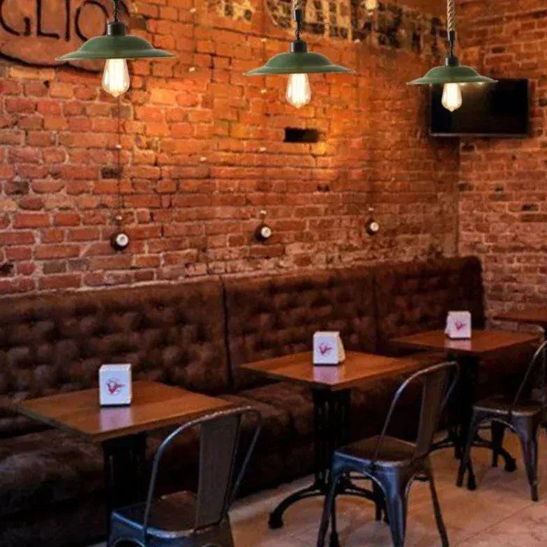 Lustre Led De Décoration De Restaurant Rétro En Fer - Clowas.fr