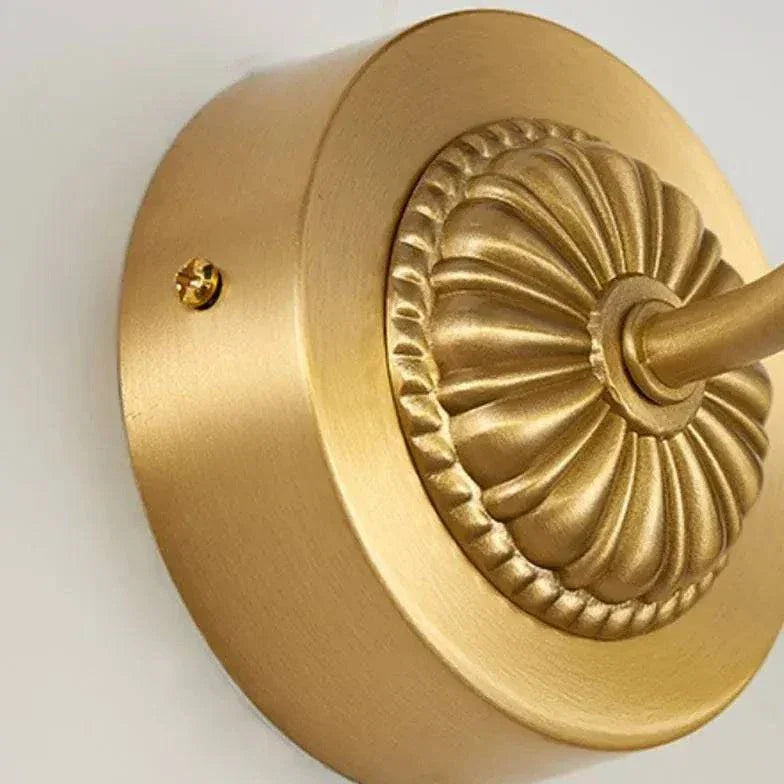 Applique Murale Miroir De Salle De Bain Led En Laiton - Clowas.fr