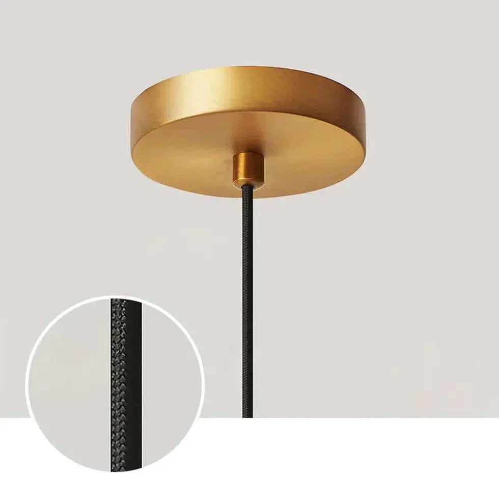 Suspension Led Vintage Avec Abat-Jour En Tissu - Clowas.fr