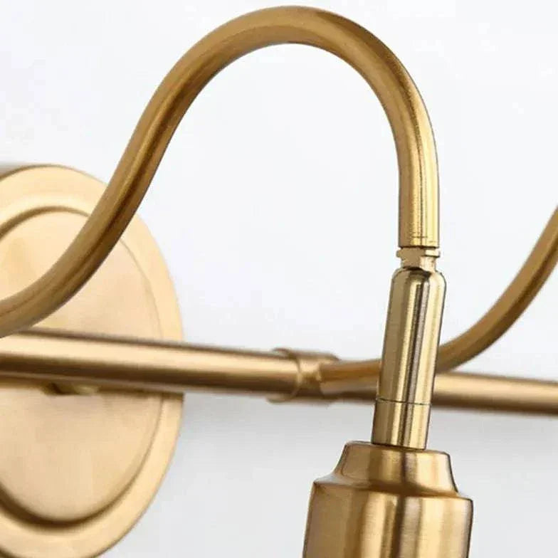 Eclairage Mural Salle De Bain Led Miroir En Laiton - Clowas.fr