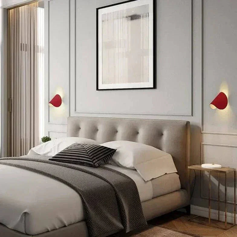 Lampe Murale De Lecture Design Nordique Semi-Circulaire - Clowas.fr