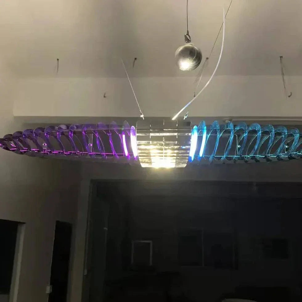 Lustre Led D'Escalier Italien De Design Moderne - Clowas.fr