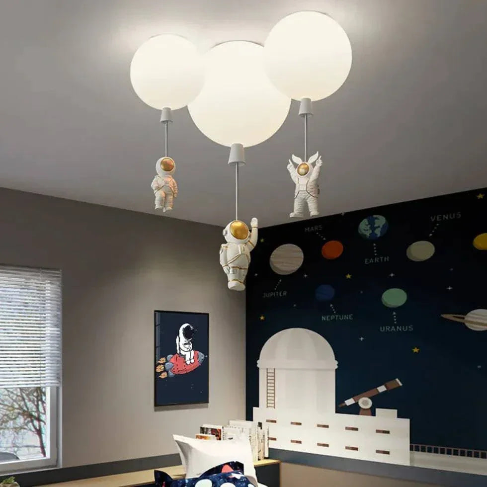 Luminaire De Plafond Ballons Colorés Pour Chambre D’Enfant - Clowas.fr
