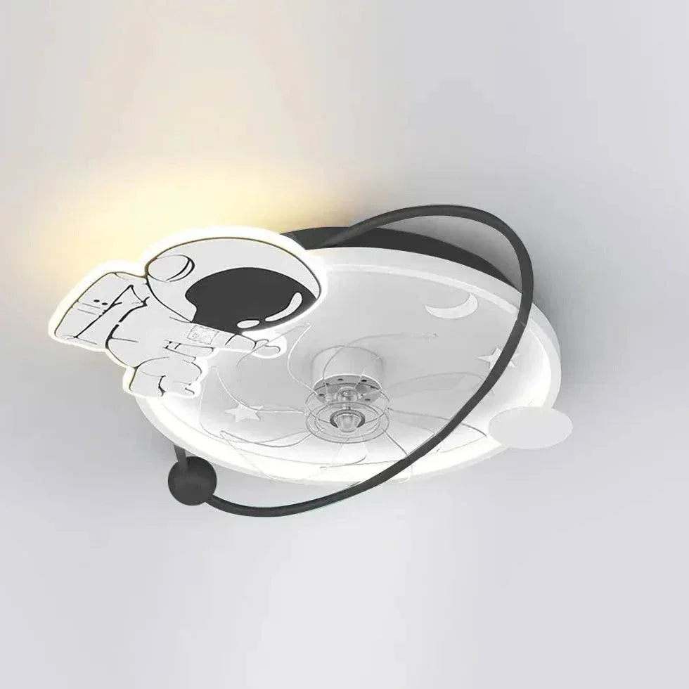 Plafonnier Led Avec Ventilateur De Chambre Simple - Clowas.fr