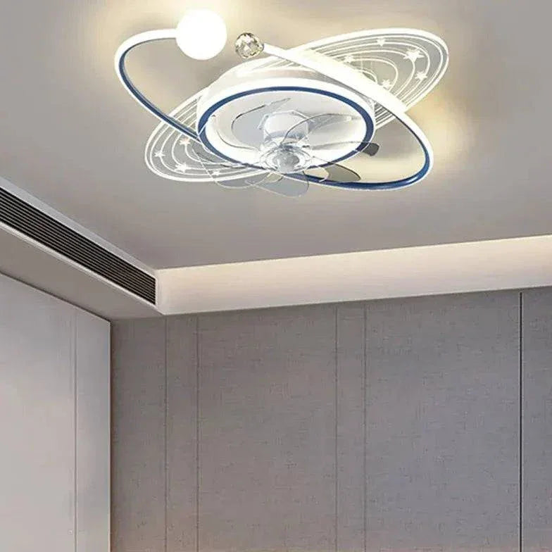 Plafonnier Led Avec Ventilateur De Chambre Simple - Clowas.fr