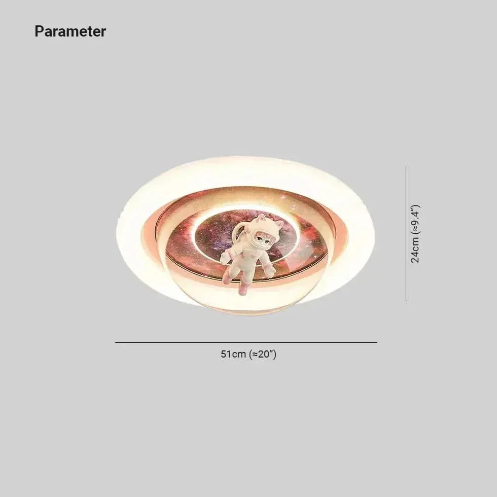 Plafonnier Deco Protection Yeux Chambre Enfant - Clowas.fr