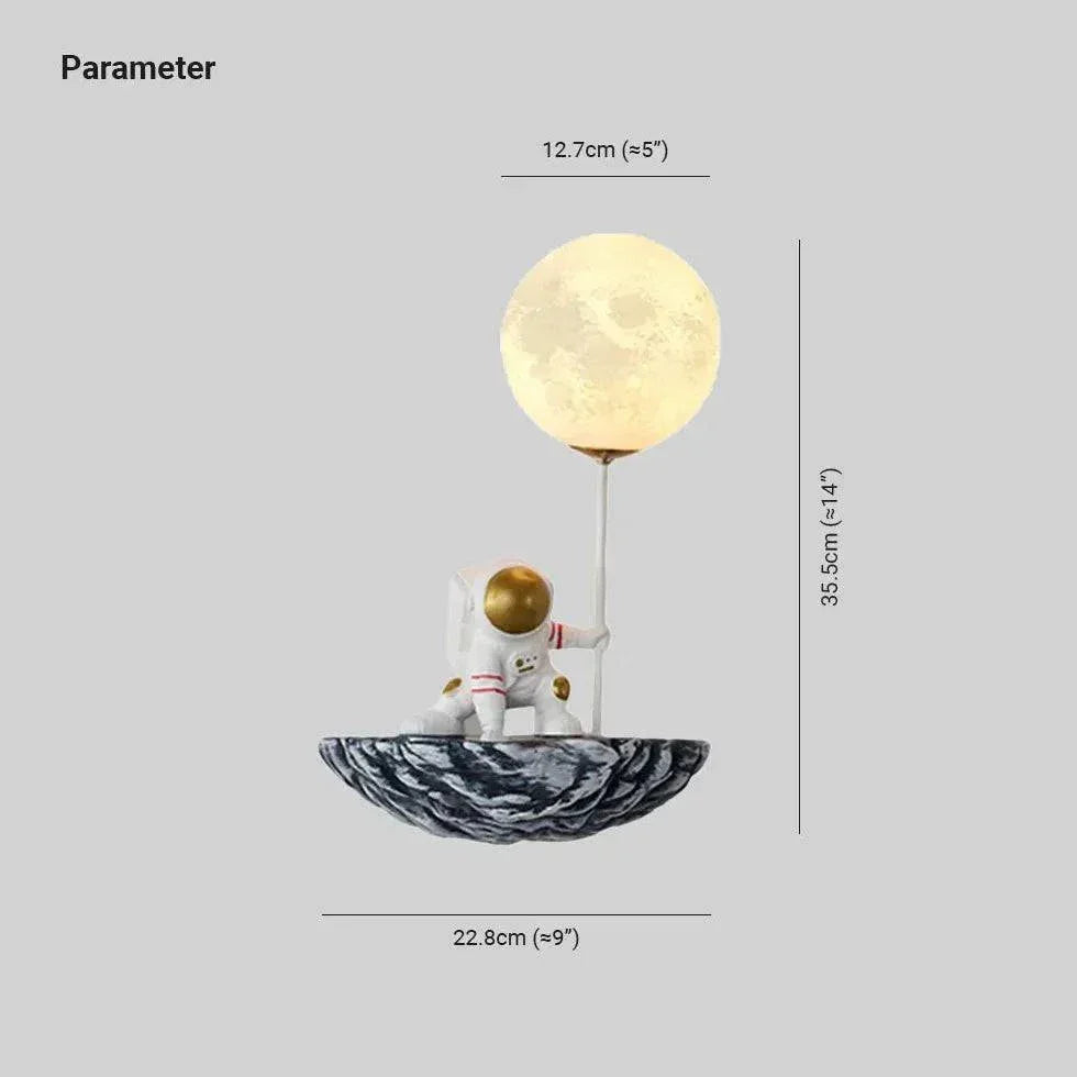 Applique Murale Décorative Pour Chambre D'Enfant Astronaute - Clowas.fr