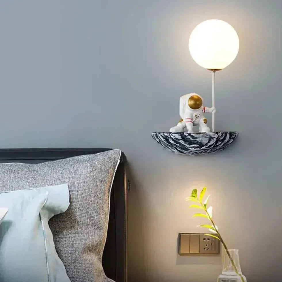 Applique Murale Décorative Pour Chambre D'Enfant Astronaute - Clowas.fr