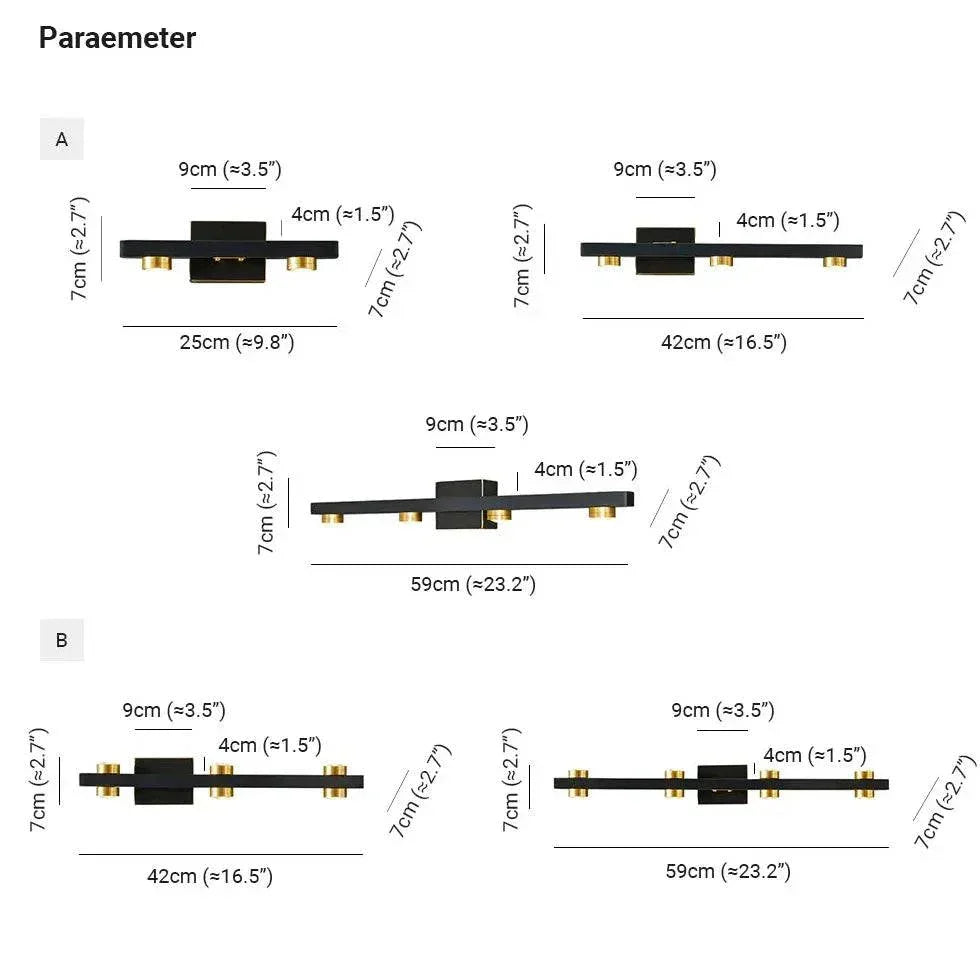 Appliques Spot Créatif Rétro Miroir Salle De Bain - Clowas.fr