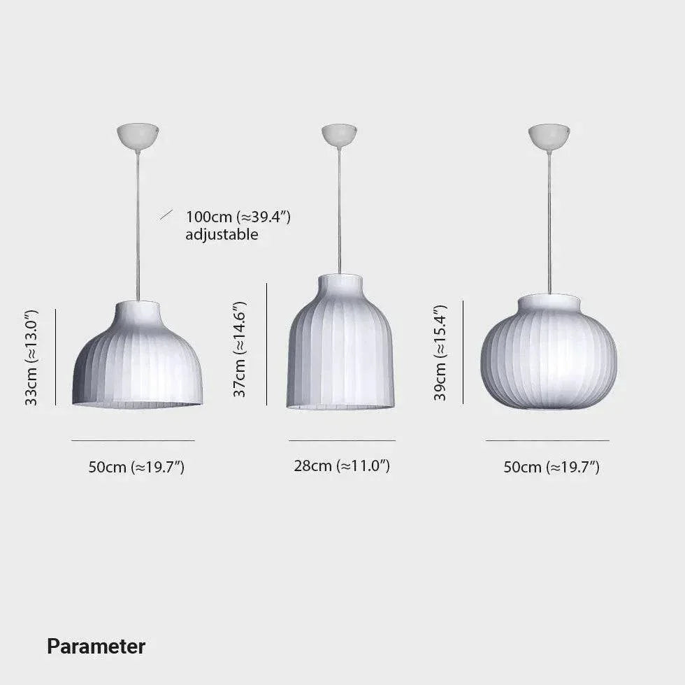Lustre Japonais Moderne En Gaze - Clowas.fr