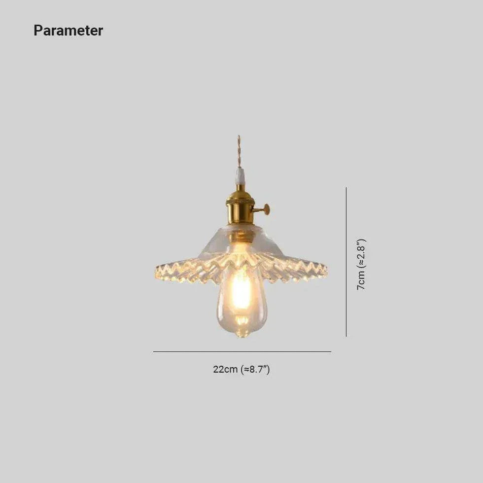 Luminaire Suspension Simple Design Nordique Vintage - Clowas.fr