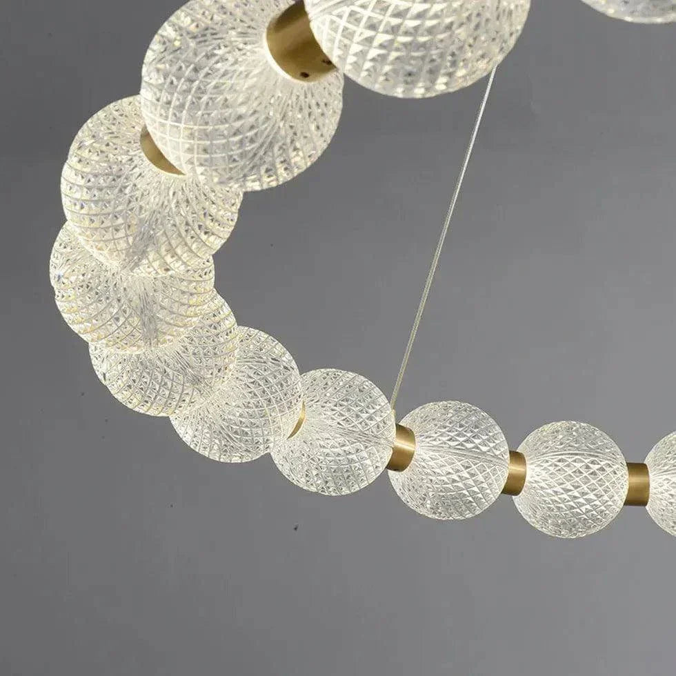 Luminaire Rond Suspendu Nordique Moderne Créatif - Clowas.fr