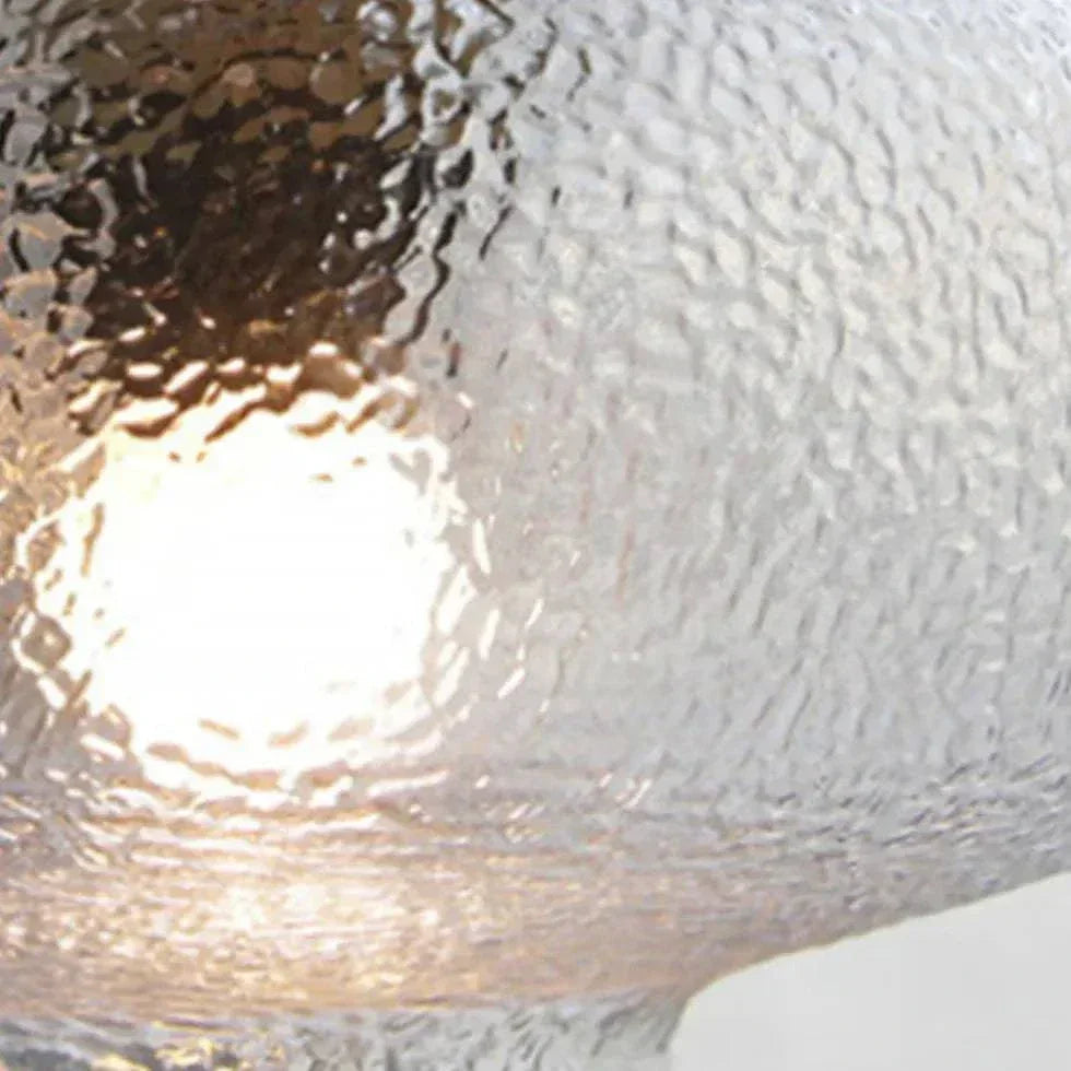 Lustre En Verre Rond Créatif Moderne - Clowas.fr