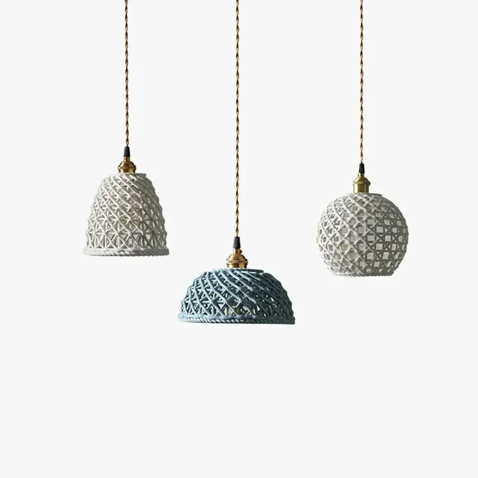 Lustre Rétro À Tête Unique En Céramique - Clowas.fr