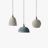 Lustre Rétro À Tête Unique En Céramique - Clowas.fr