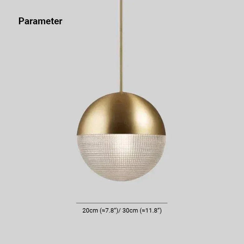 Suspension Boule Noire Verre Minimaliste Nordique - Clowas.fr