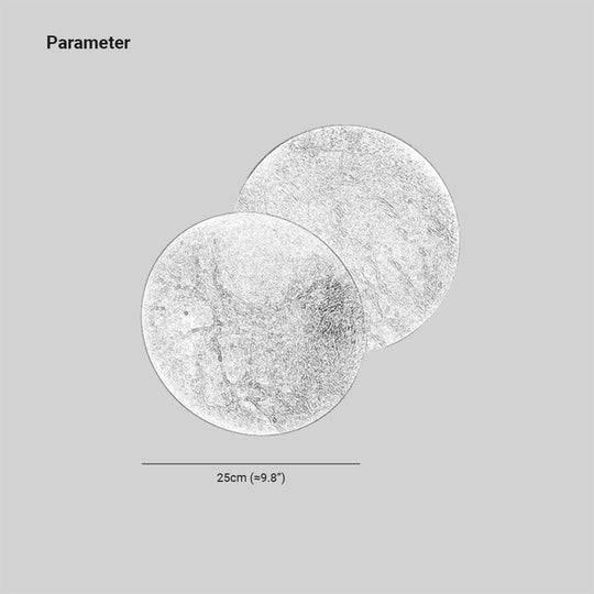 Applique Ronde Murale Design Nordique Moderne Chambre - Clowas.fr