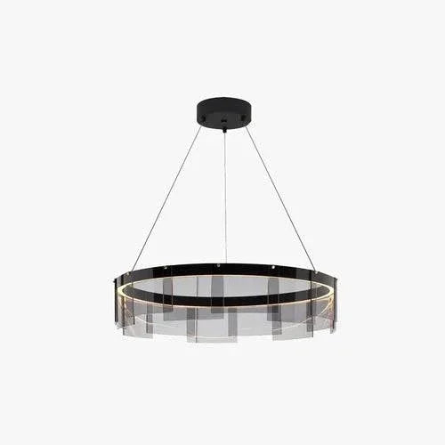 Luminaire Suspension Verre Transparent Nordique Moderne - Clowas.fr