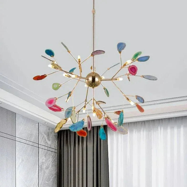 Lustre Led Design Créatif Moderne Artistique - Clowas.fr