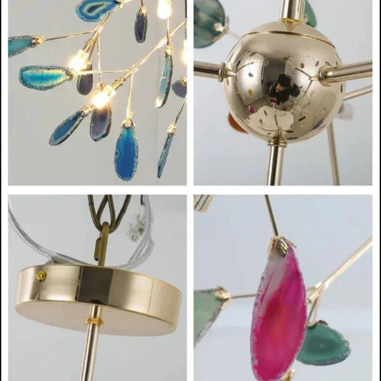 Lustre Led Design Créatif Moderne Artistique - Clowas.fr