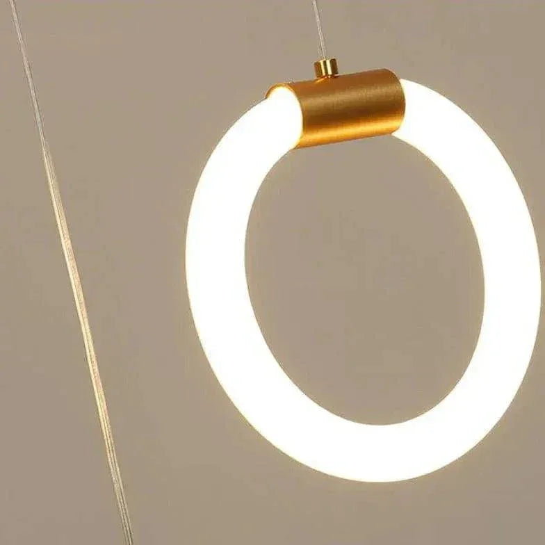 Plafonnier Led À Plusieurs Cercles Pour Restaurant - Clowas.fr