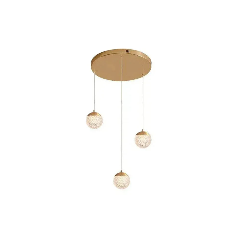 Luminaire Boule Suspendu Escalier Moderne - Clowas.fr