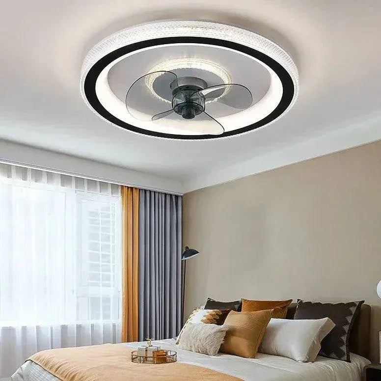 Plafonnier Led Rond Avec Ventilateur - Clowas.fr