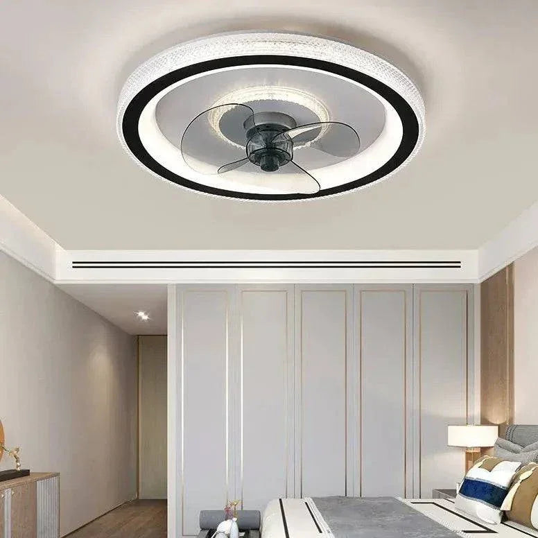 Plafonnier Led Rond Avec Ventilateur - Clowas.fr