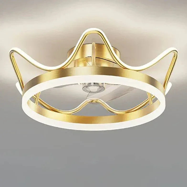 Éclairage Intérieur Ventilateur De Plafond En Cristal - Clowas.fr