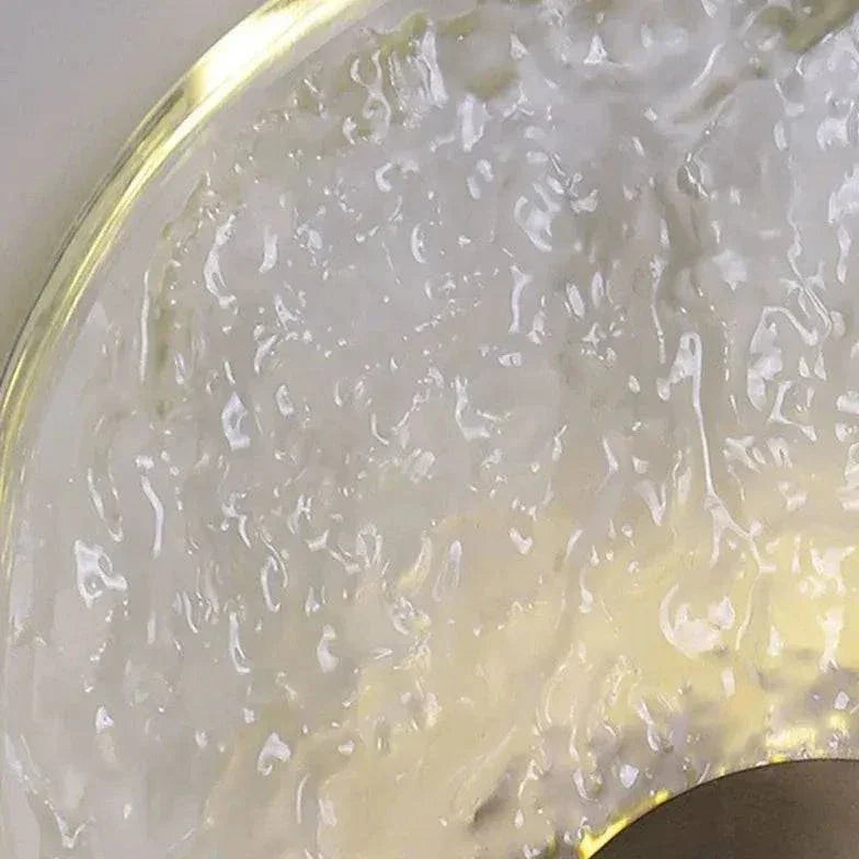 Applique Murale Dorée Vintage Décoration Cristal Ronde - Clowas.fr