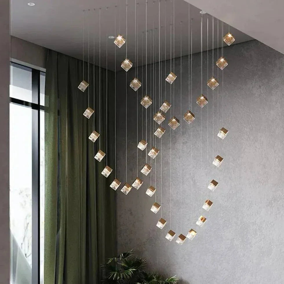Suspension Couloir Entrée Design Loft Luxueux - Clowas.fr