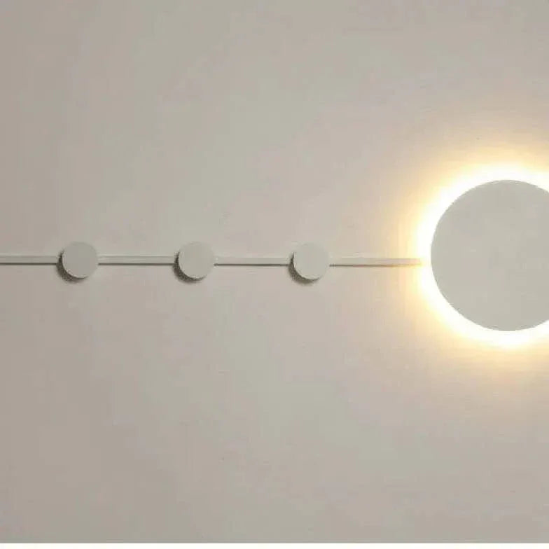 Applique Murale Ronde Géométrique Simple Et Moderne - Clowas.fr