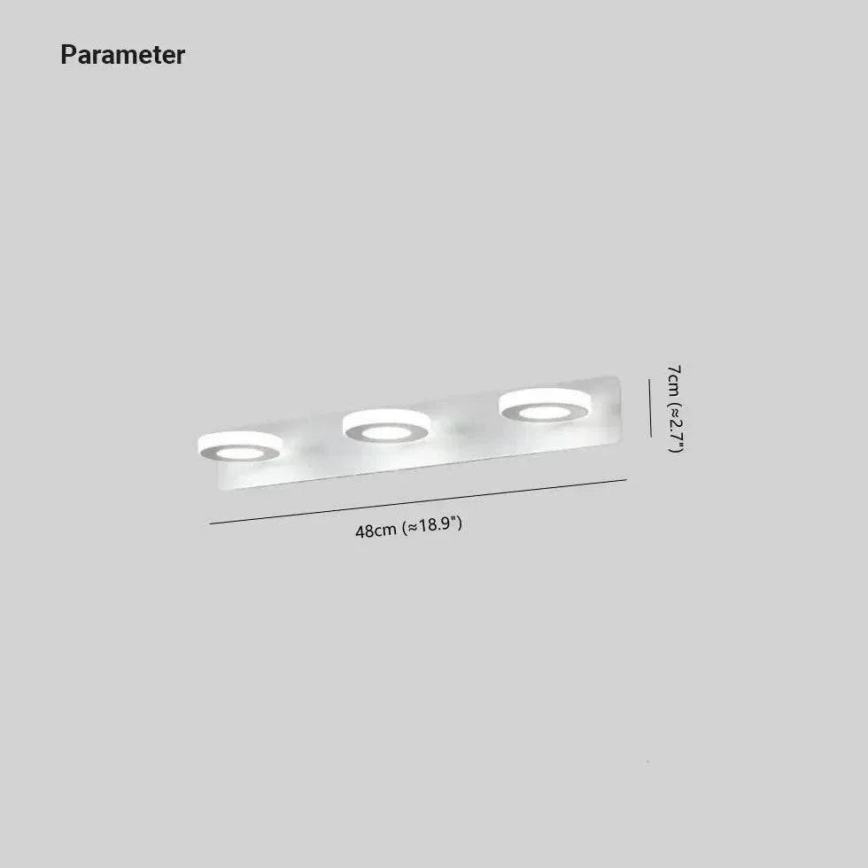 Lampe Eclairage Tableau Miroir Salle De Bain Moderne - Clowas.fr