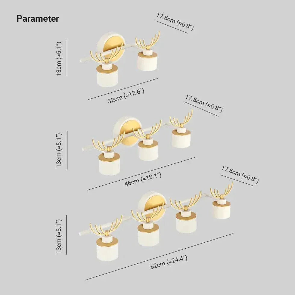 Éclairage Pour Tableaux Applique Murale Dorée - Clowas.fr