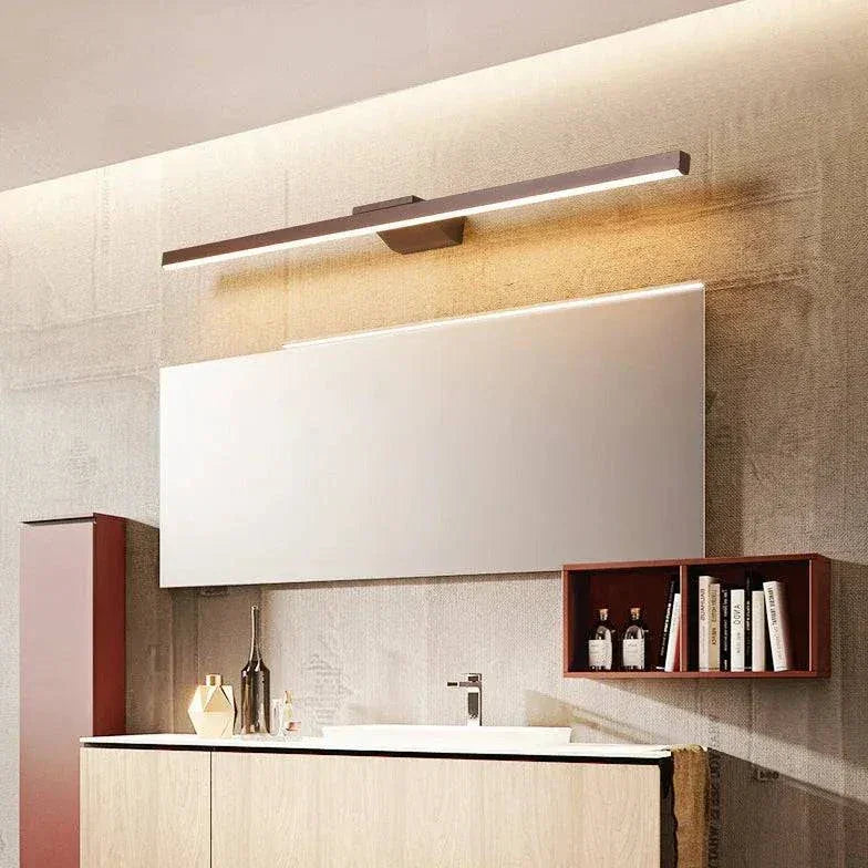 Appliques Murales Intérieures Miroir Salle De Bain Moderne Nordique - Clowas.fr