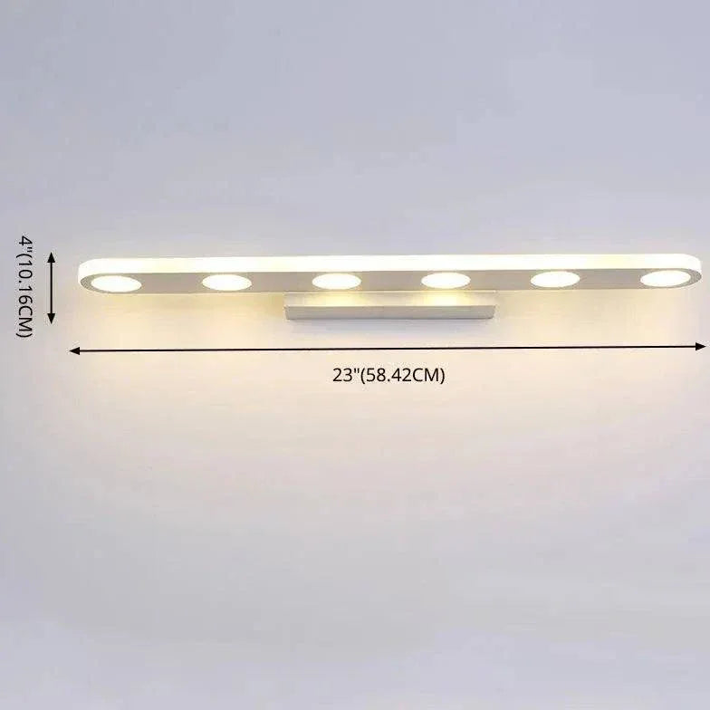 Luminaire De Salle De Bain Mural Moderne En Acrylique - Clowas.fr