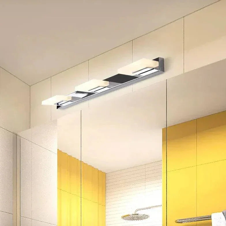 Applique Murale Led Carrée Pour Salle De Bain À Intensité Variable - Clowas.fr