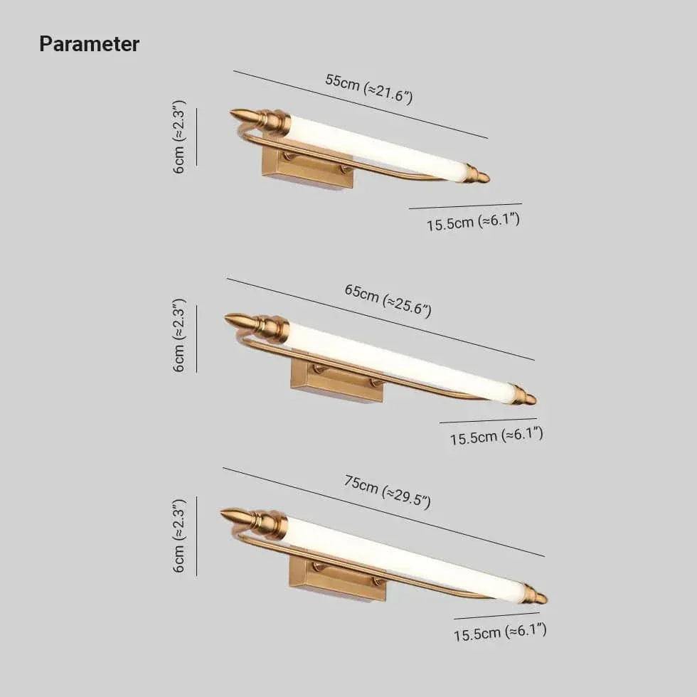 Lampe Peinte Miroir Mural Rétro - Clowas.fr
