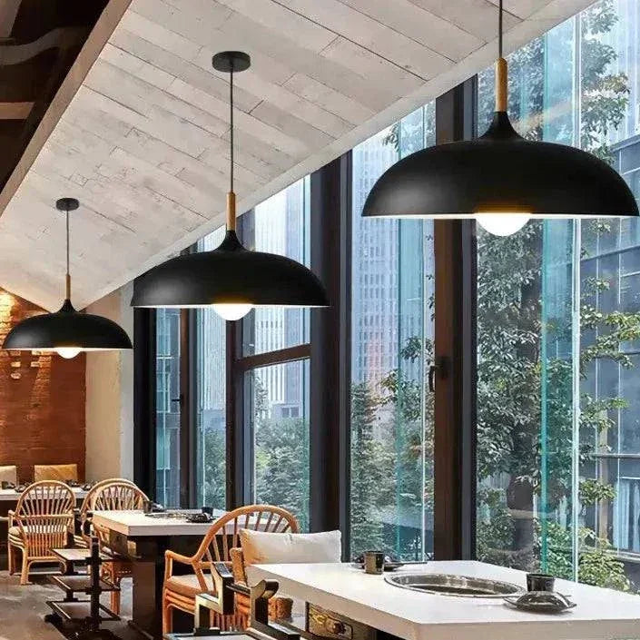 Lustre Rond Plat Design Moderne Nordique - Clowas.fr